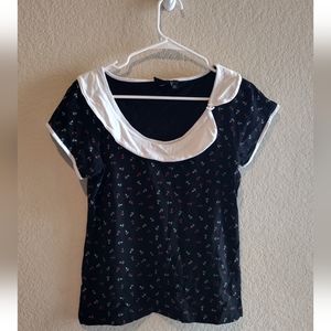 Rockabilly Top Size XL